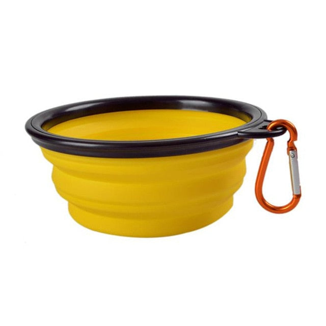 Portable Outdoor Silicone Bowl - The Bark ¡®n¡¯ Paws