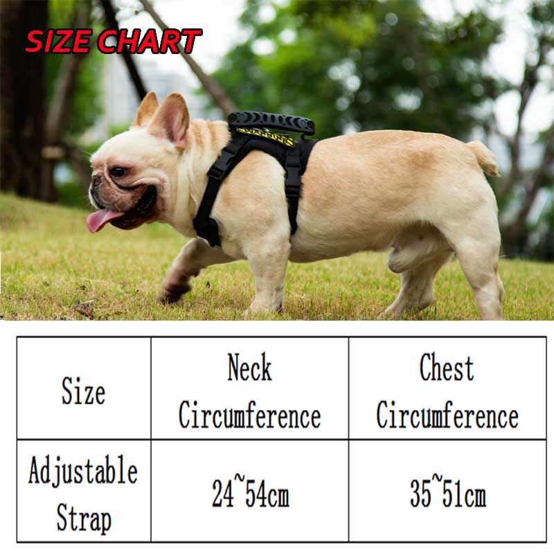 Tactical Dog Training Military Harness