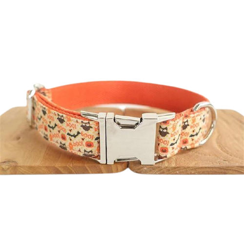 HALLOWEEN Engraved Dog Collar