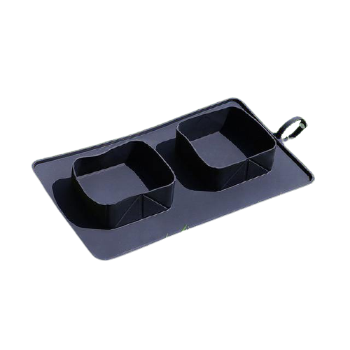 Foldable Silicone Double Bowls
