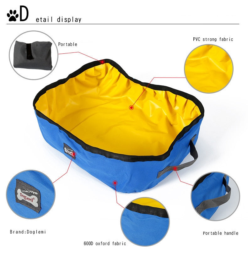 Portable Outdoor Travel Cat Litter Box