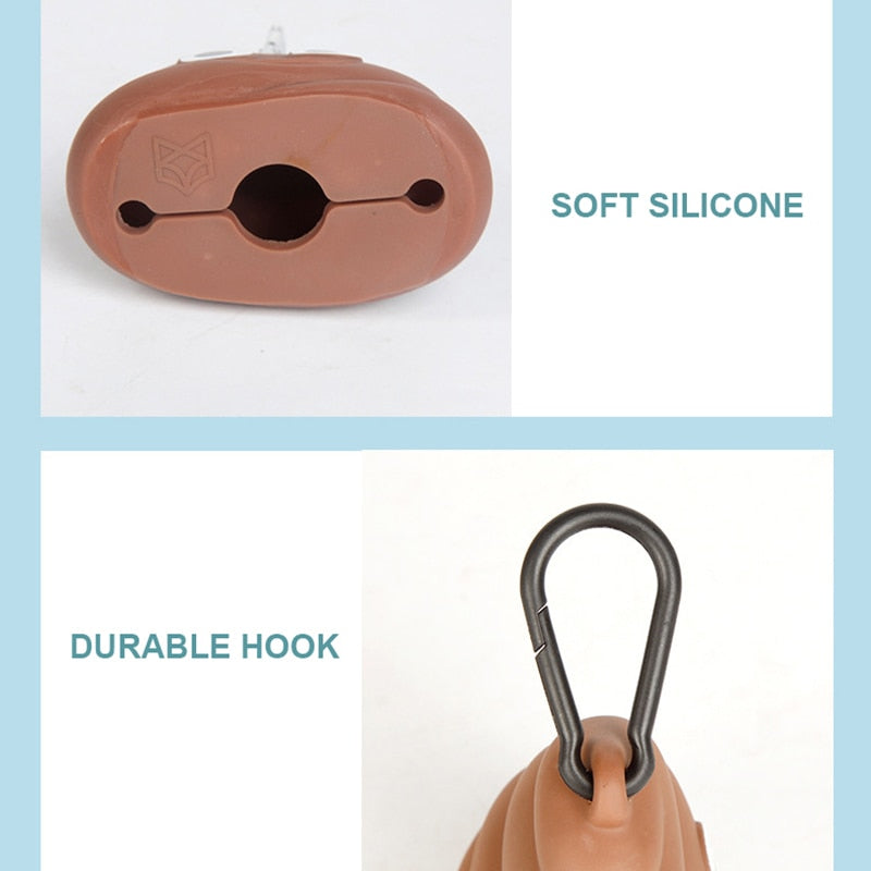 Cute Poop Shaped Poop Bag Dispenser