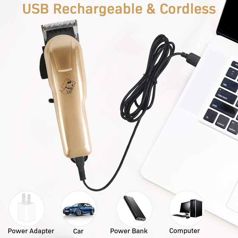 Professional USB Dog Hair Trimmer