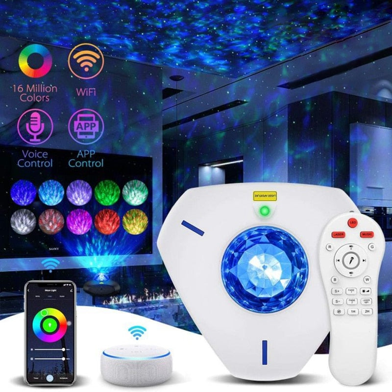 Smart WiFi Galaxy Star Sky Projector