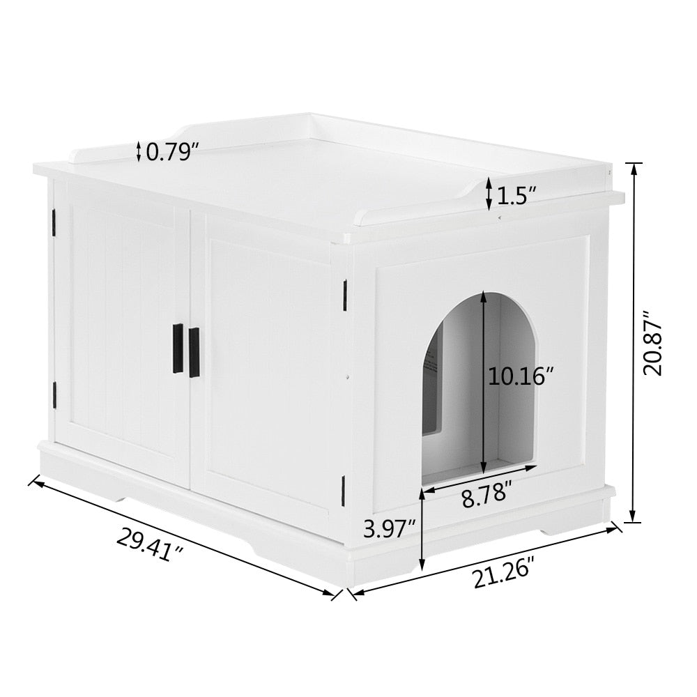 Wooden Cabinet Furniture Cat House