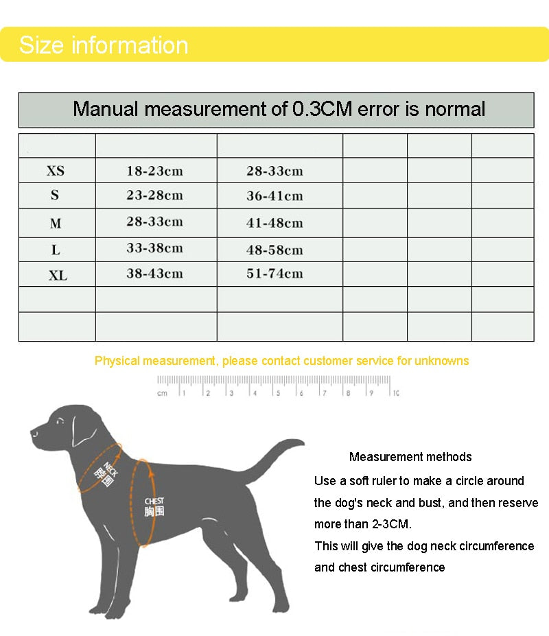 Nylon Breathable Mesh Dogs Harness