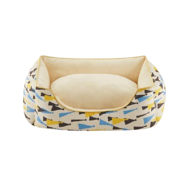 Soft Printed Cozy Pet Bed