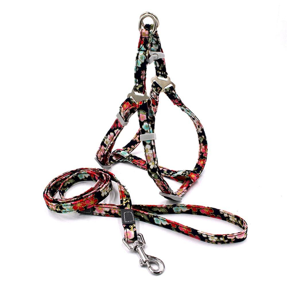Reflective Nylon Dog Harness & Lead - Bark ¡®n¡¯ Paws