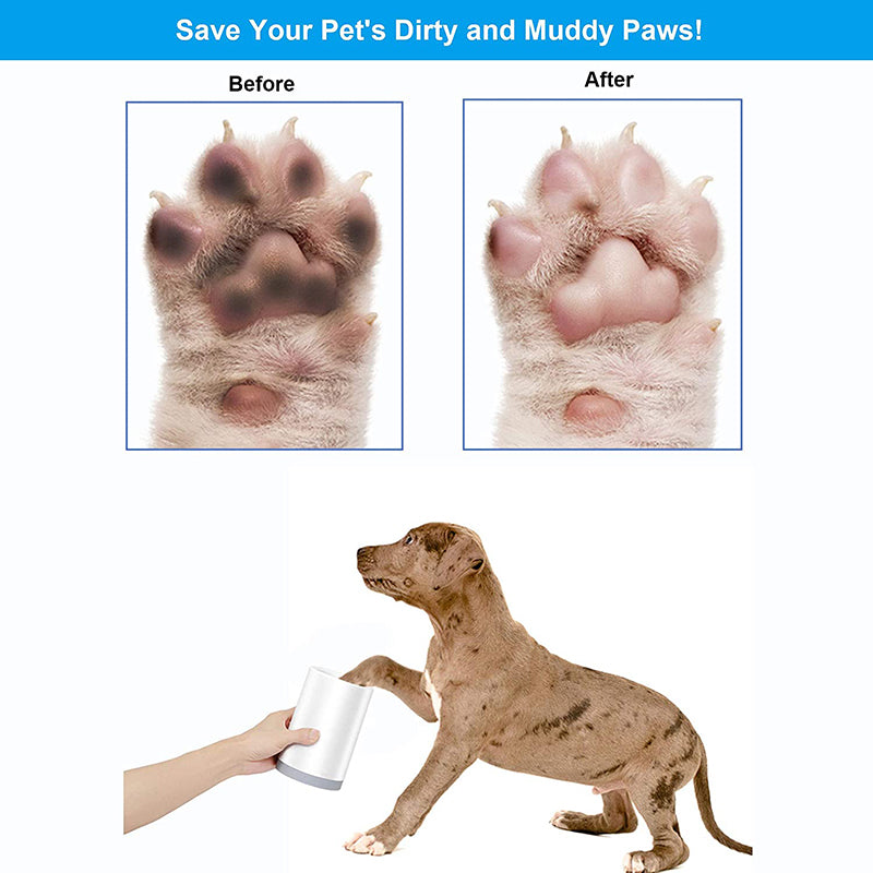 Soft Silicone Dog Paws Cleaner