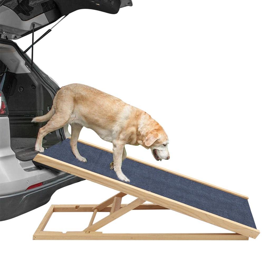 Premium Wooden Lightweight Dog Ramp - Bark ‘n’ Paws