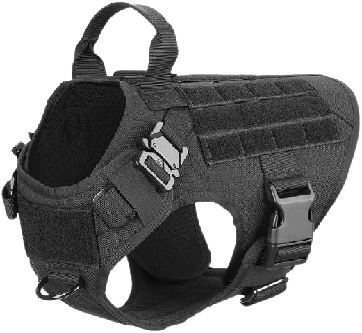 Tactical Dog Harness And Leash Set