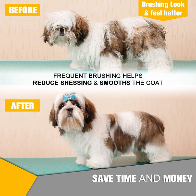Professional Ergonomic Grooming Dog Brush