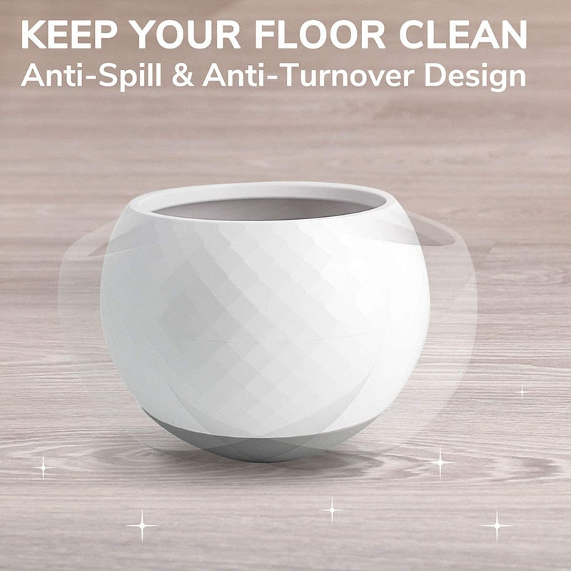 No Spill Slow Feeder Dog Wobbler Bowl