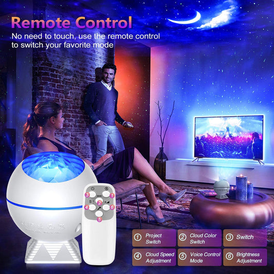 Ocean Wave Night Light Projector