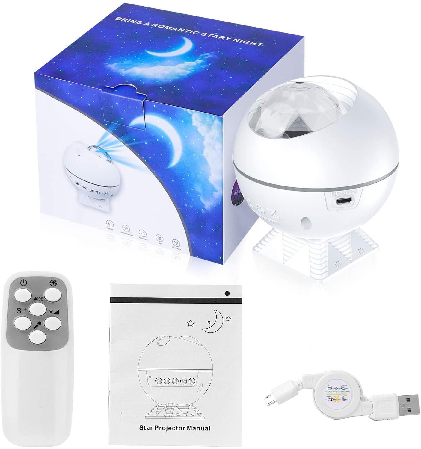 Ocean Wave Night Light Projector