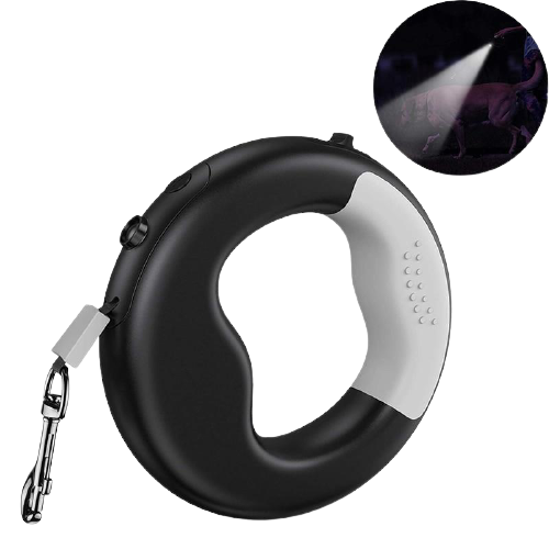 USB LED Retractable Dog Leash