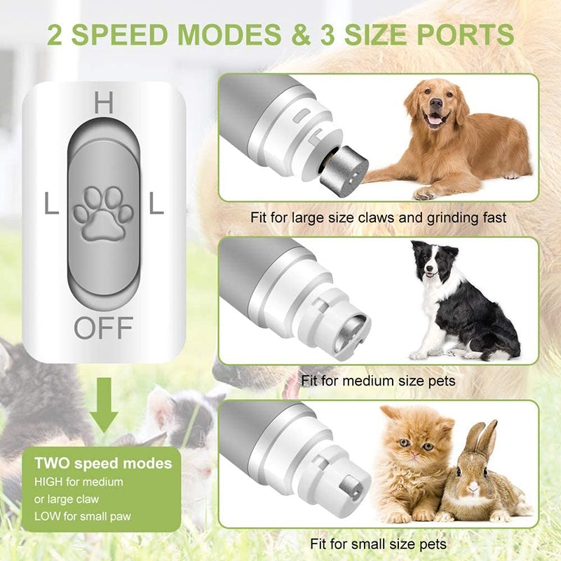 USB Rechargeable Pet Nail Grinder