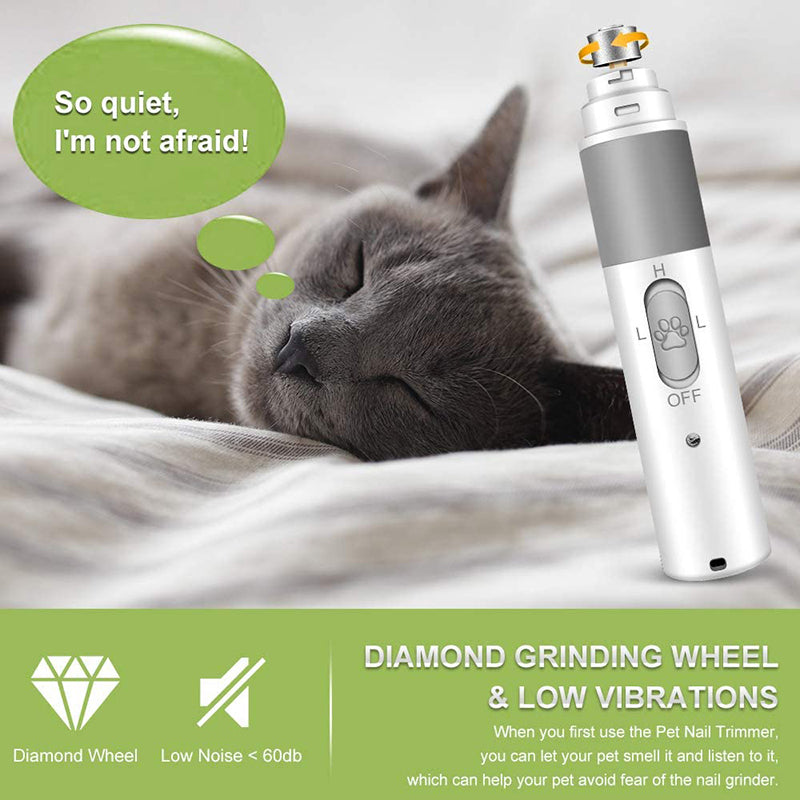 USB Rechargeable Pet Nail Grinder