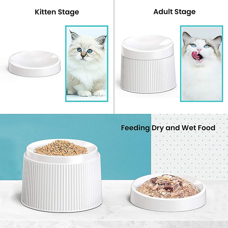 Melamine 2 In 1 Elevated Pet Bowl