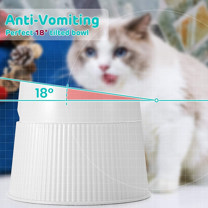 Melamine 2 In 1 Elevated Pet Bowl