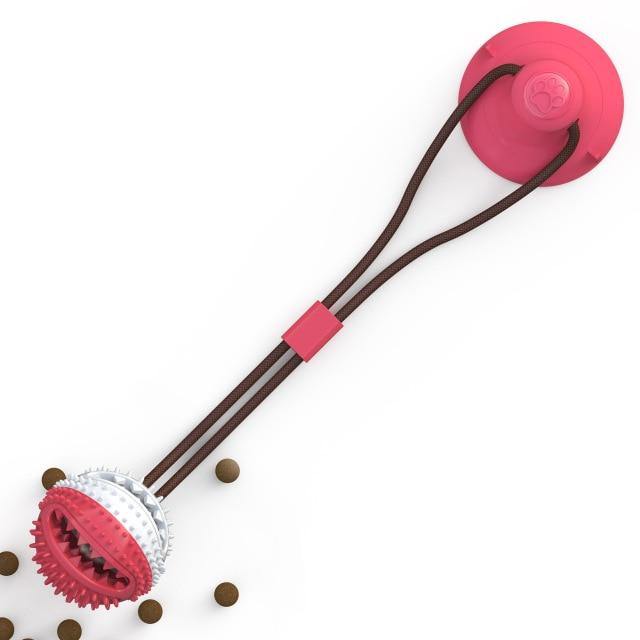 Dog Rope Pull Toy with Suction Cup - Bark ‘n’ Paws