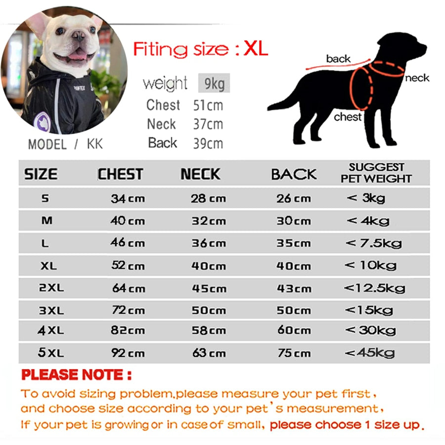 Reflective Dog Fashion Hoodie