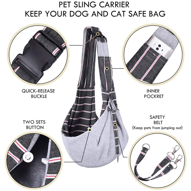 Fashion Small Dog Sling Bag