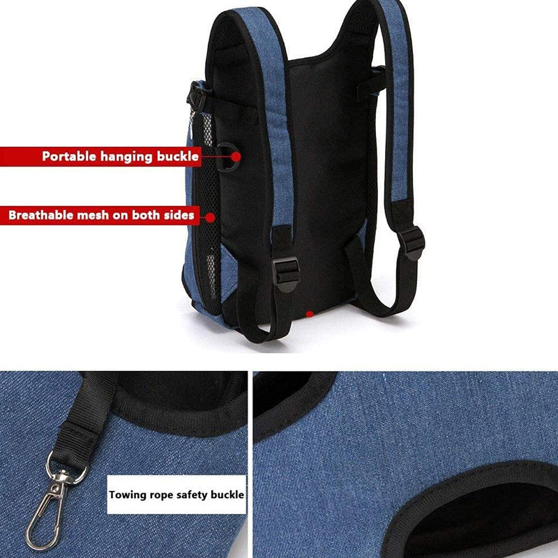Comfortable Padded Small Dog Backpack