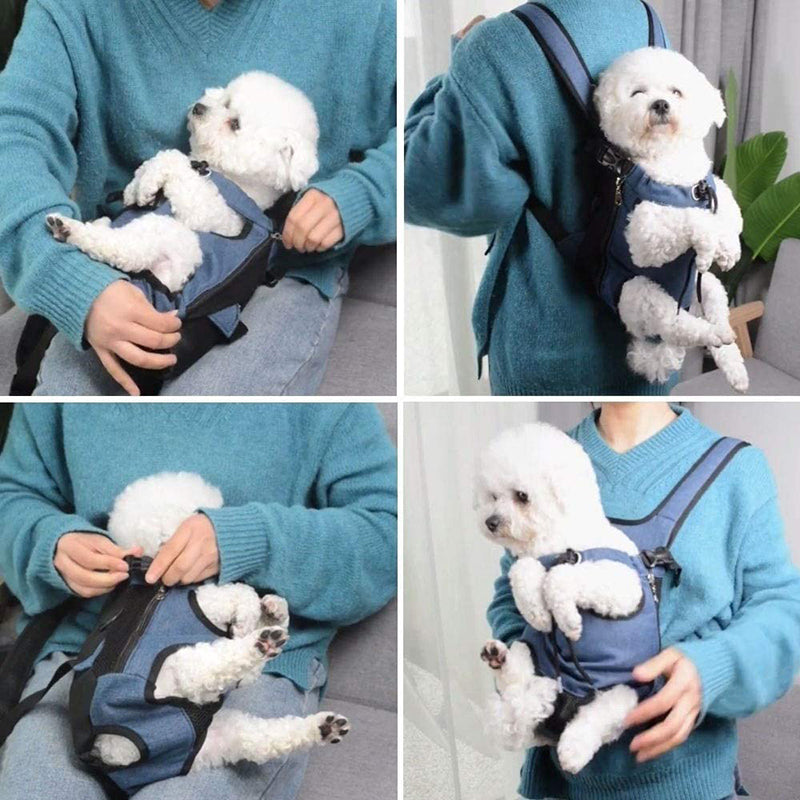 Comfortable Padded Small Dog Backpack