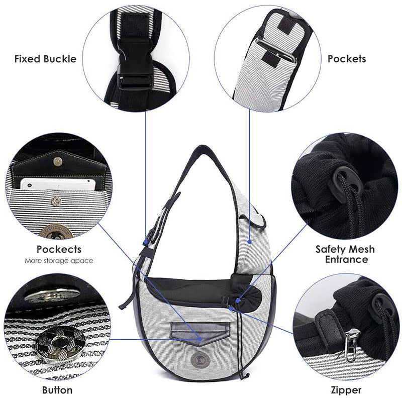 Luxury Fashion Dog Sling Bag