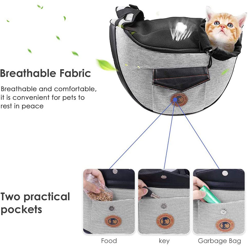 Luxury Fashion Dog Sling Bag