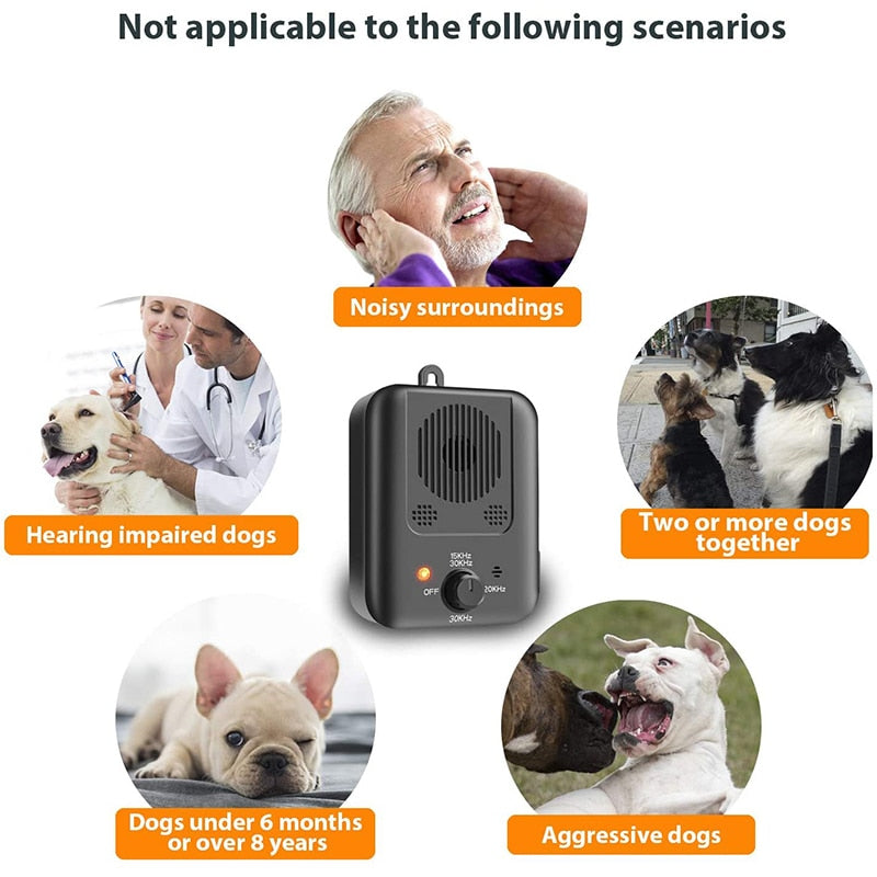 15m Ultrasonic Dog Anti Barking Device