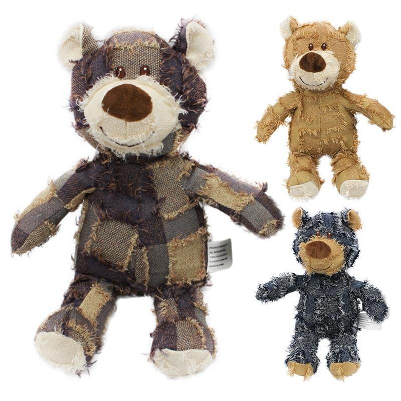Cute Bear Dog Plush Toy Doll - Bark ‘n’ Paws