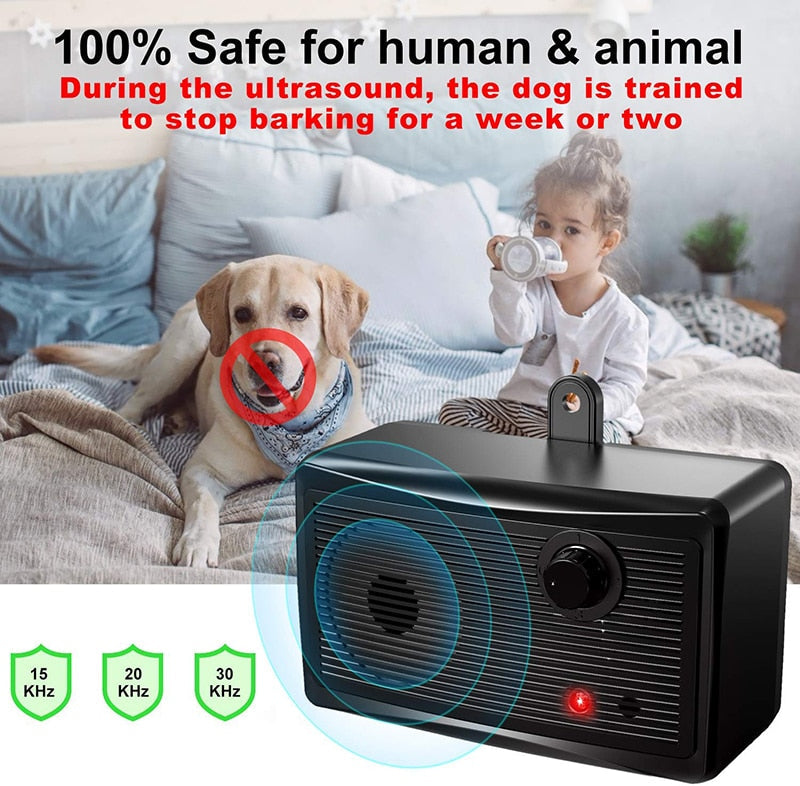 Waterproof Safe Ultrasonic Dog Anti Barking Device