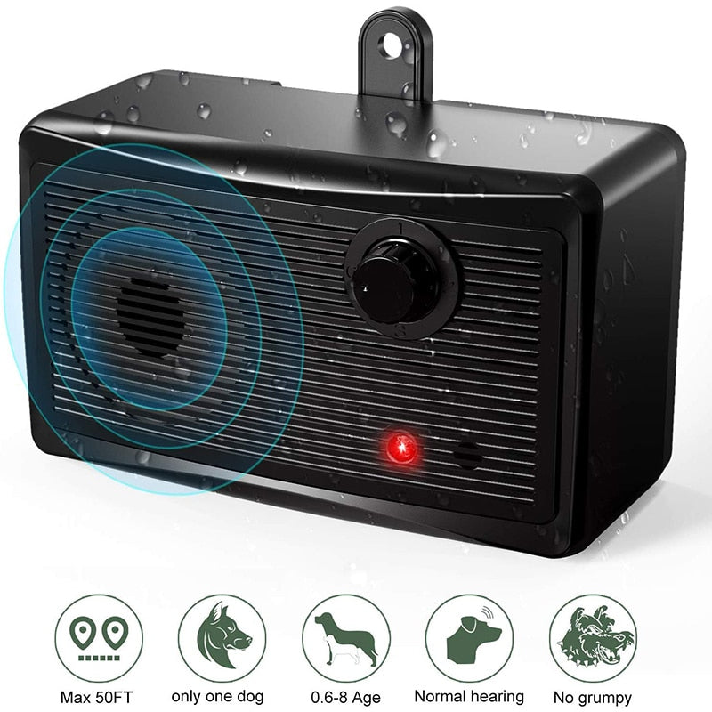 Waterproof Safe Ultrasonic Dog Anti Barking Device