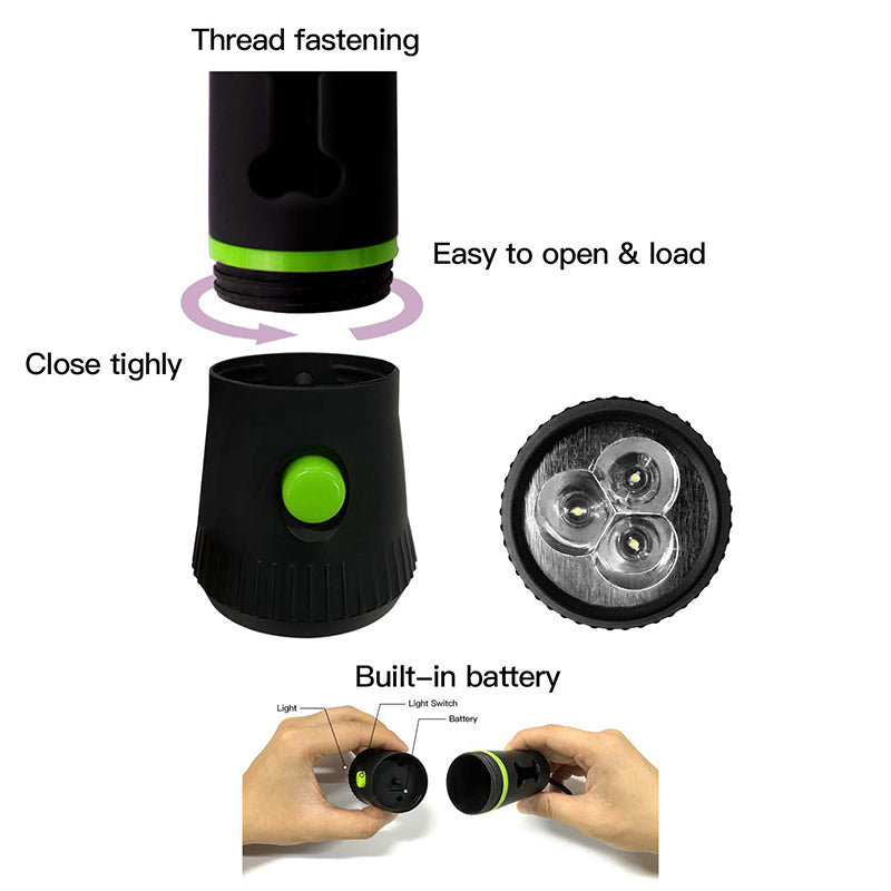 Led Light Dog Poop Bag Dispenser