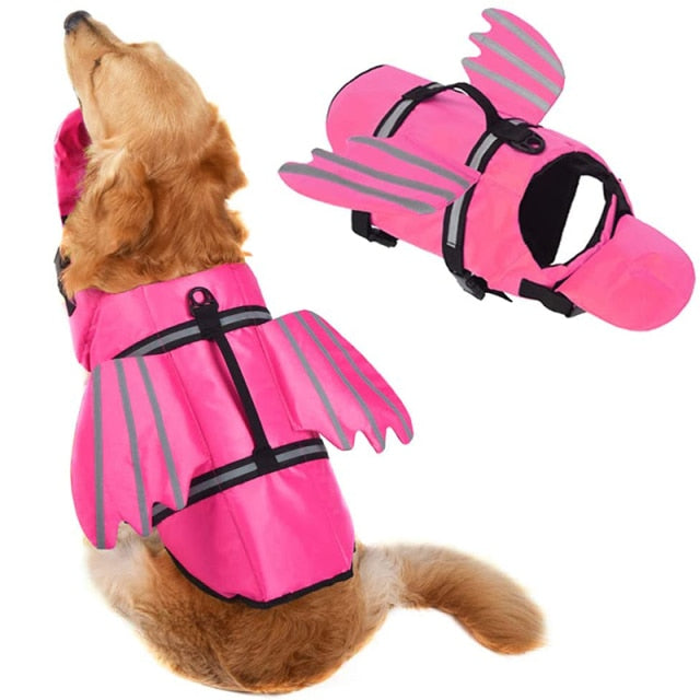 Reflective Fashion Dog Swimming Vest