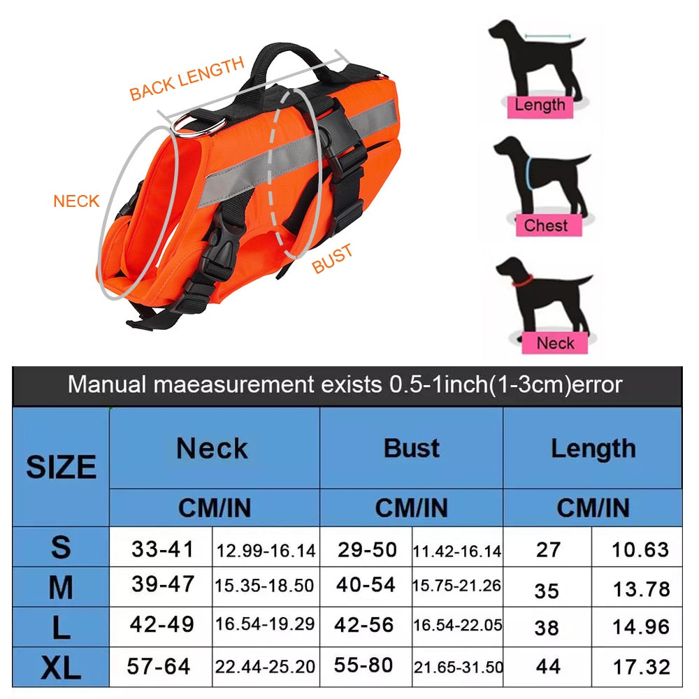 Summer Cooling Pet Dog Life Jacket