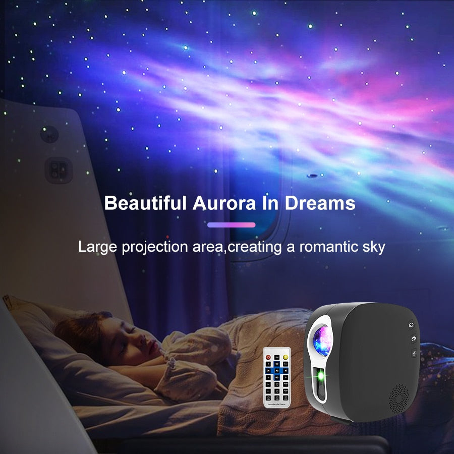 Starry Sky Projector Bluetooth Music Speaker