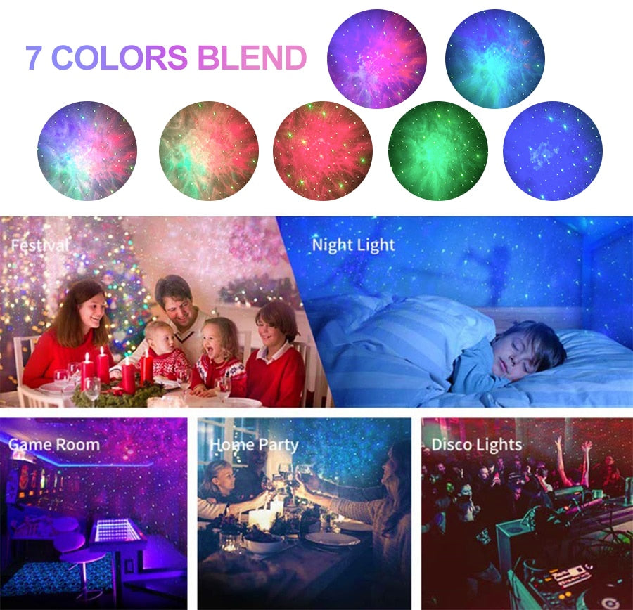 Starry Sky Projector Bluetooth Music Speaker
