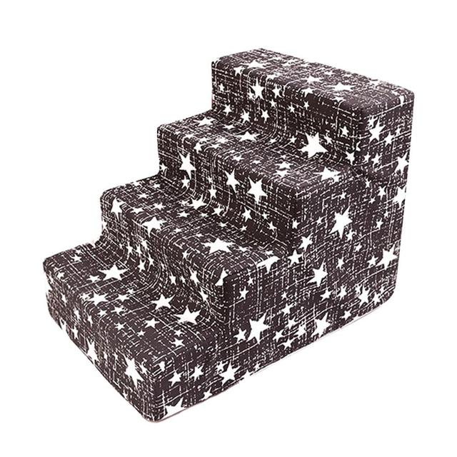 Anti Slip 4 Steps Dog Stairs