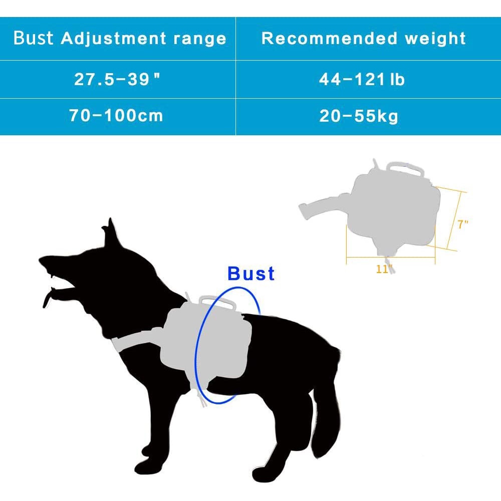 Tactical Military Saddle Bag Harness