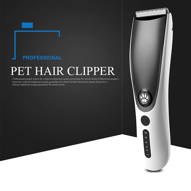 Cordless Low Noise Dog Hair Trimmer