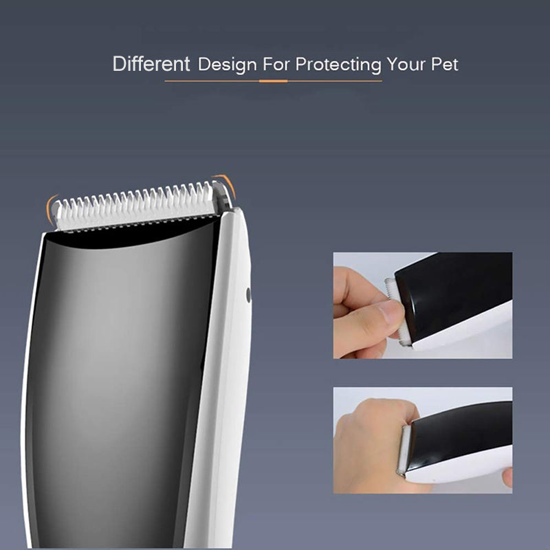 Cordless Low Noise Dog Hair Trimmer