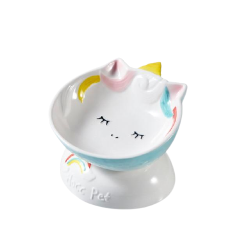 Unicorn Ceramic Pet Bowl
