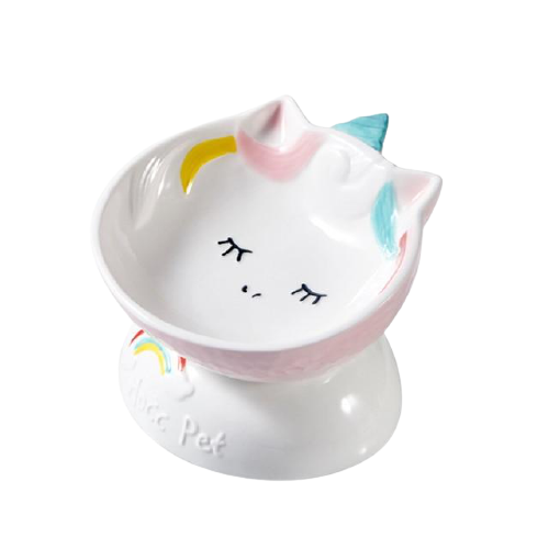 Unicorn Ceramic Pet Bowl