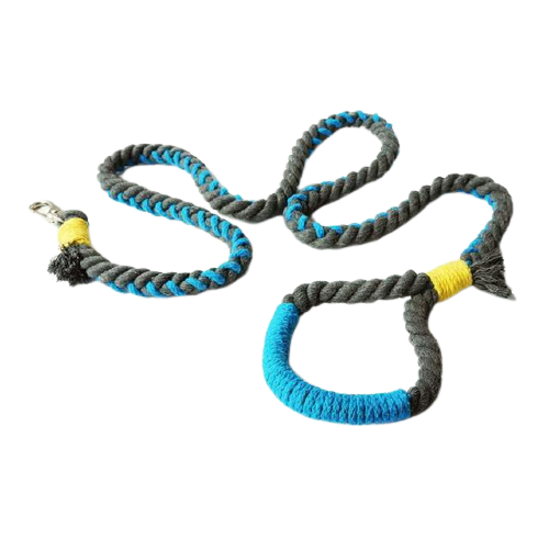 Luxury Hand-Woven Cotton Pet Lead