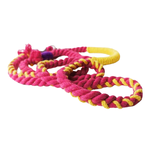 Luxury Hand-Woven Cotton Pet Lead