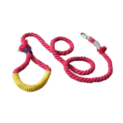 Luxury Hand-Woven Cotton Pet Lead