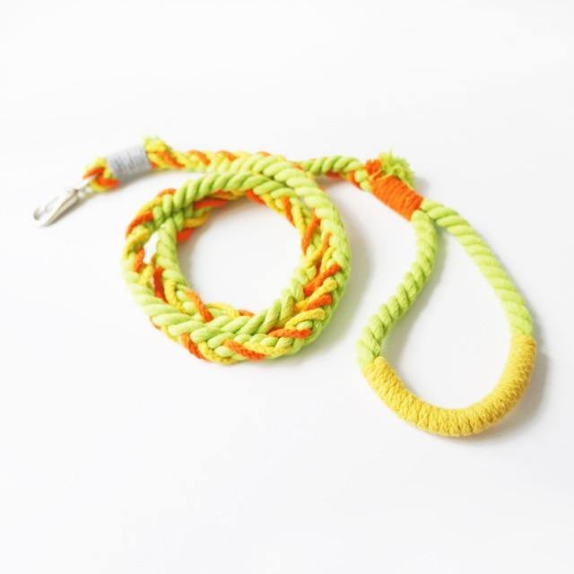 Luxury Hand-Woven Cotton Pet Lead - Bark ¡®n¡¯ Paws